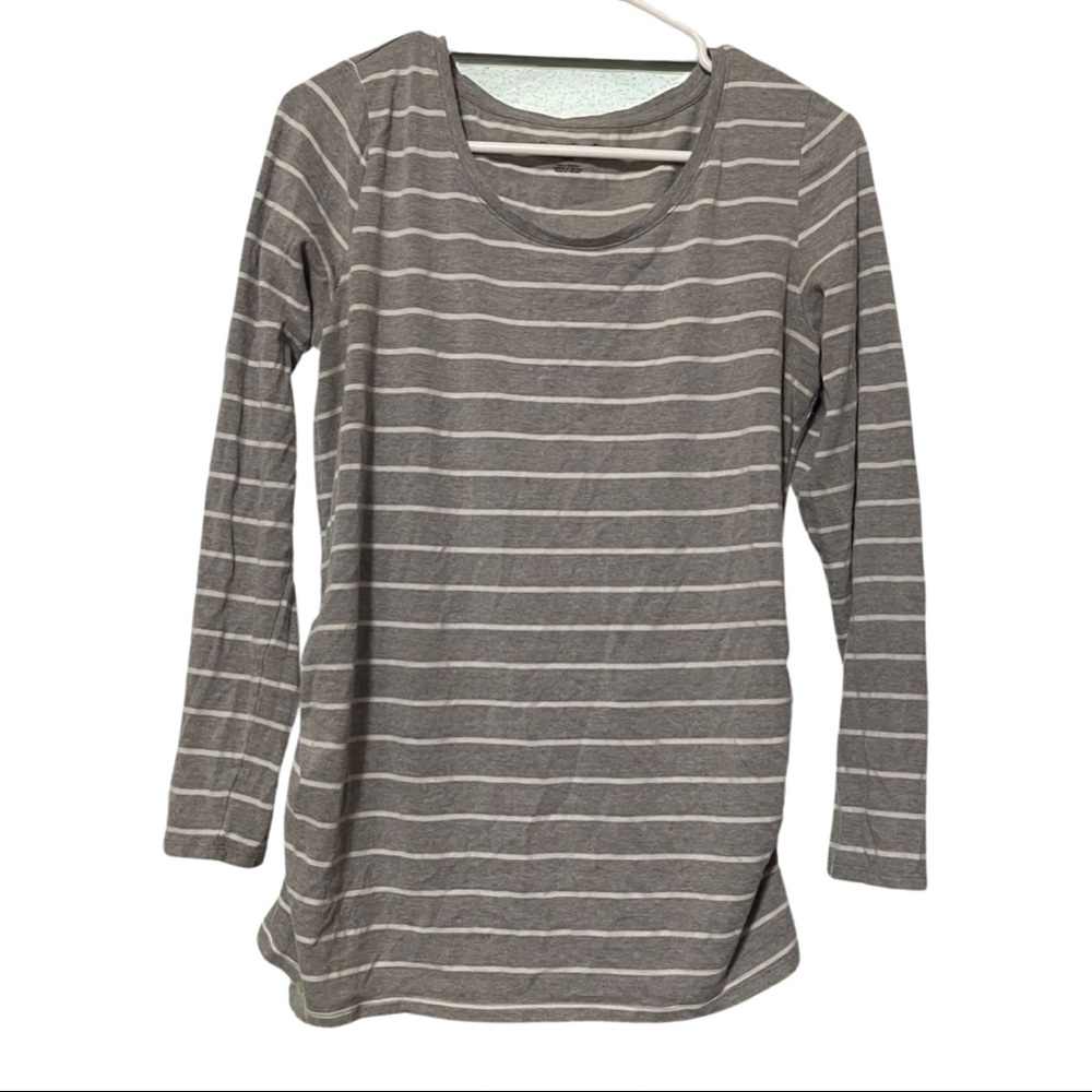 Large Long Sleeve Maternity Shirt